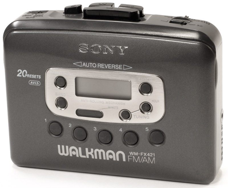 Saudade do meu Walkman