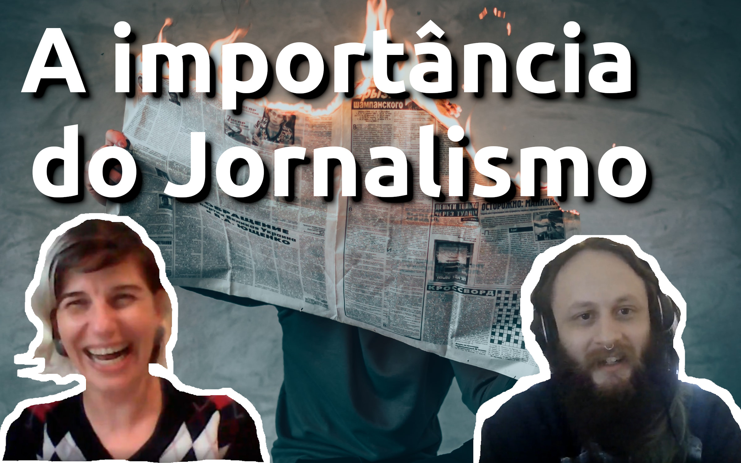 Imagem do post com o título: A importância do jornalismo nos tempos atuais feat. Alexandra Zanela - ep2